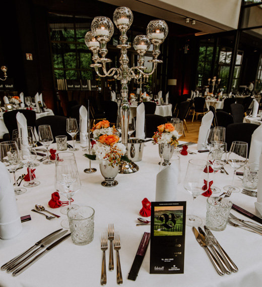 Falstaff meets Casino – gedeckter Tisch