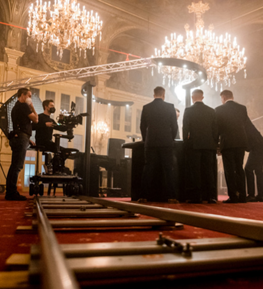 Dreh im Casino Baden-Baden