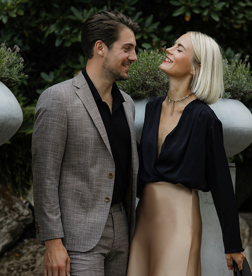 Pärchen aus dem Video "Summer Night Out"